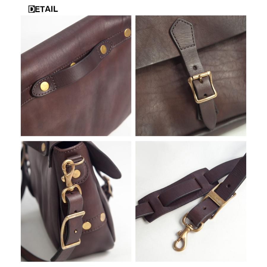 vasco（ヴァスコ） レザー ポストマンショルダーバッグS メールバッグ