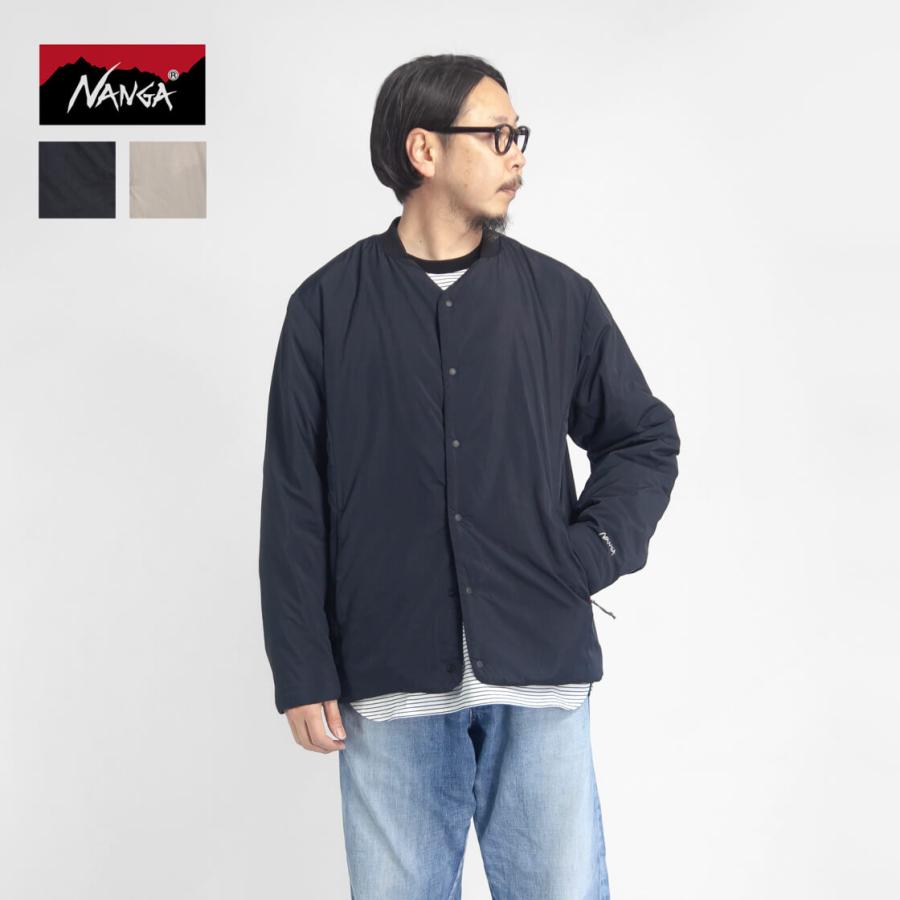 NANGA（ナンガ） ノーカラーソフトダウンカーディガン メンズ : MARC