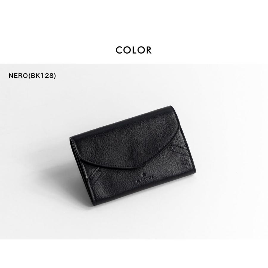 IL BISONTE（イルビゾンテ） フラップ コンパクト ウォレット 三つ折り