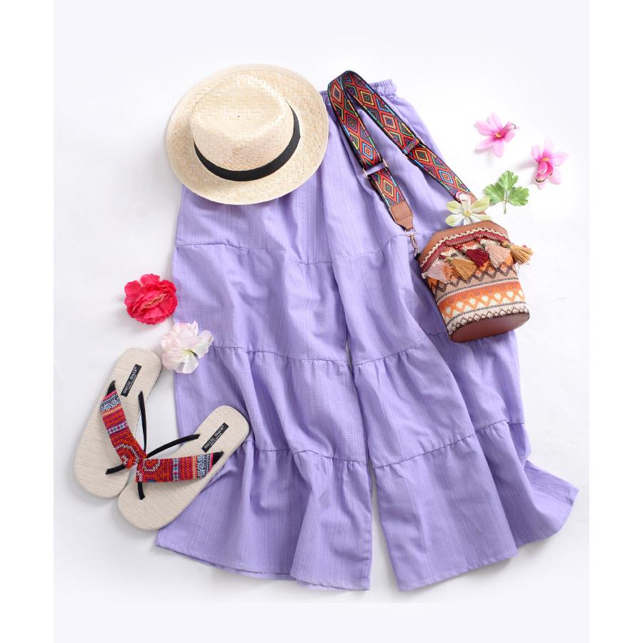 marai（マーライ） ガウチョパンツ フレアパンツ スカーチョ スカンツ