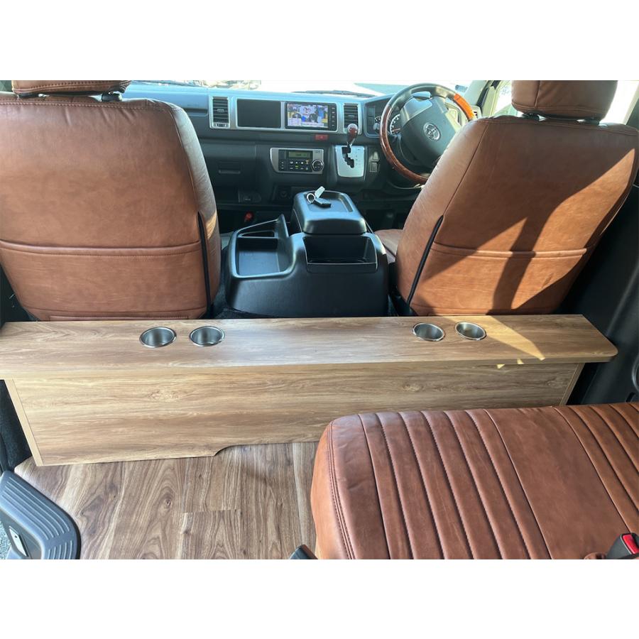 ハイエース200系 ワイドボディ S-GL用 セカンドテーブル 選べるカラー2