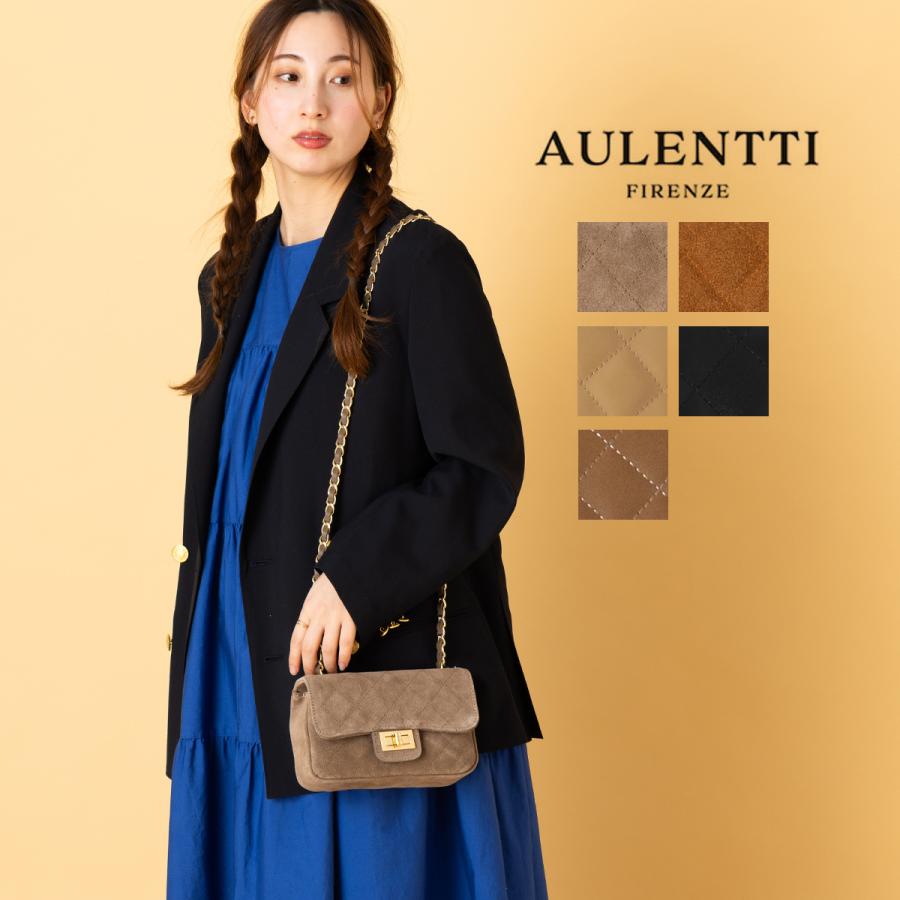 AULENTTI（オウレンティ） オーレンティ レザーキルティングチェーン