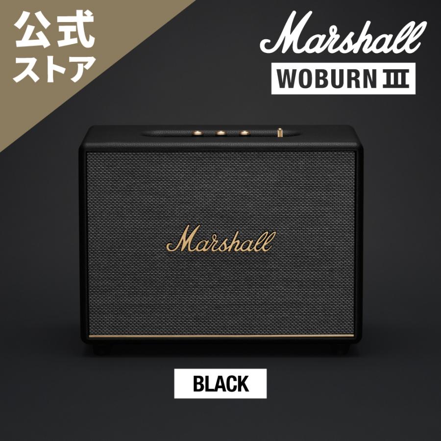 Marshall（マーシャル） ワイヤレススピーカー WOBURN3BLUETOOTH-BLACK