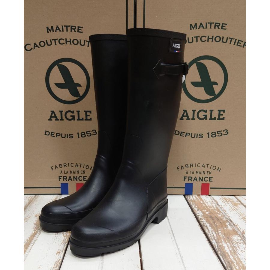AIGLE / セサック ラバーブーツ ZZH3645-NOIR(ブラック) 【フランス製