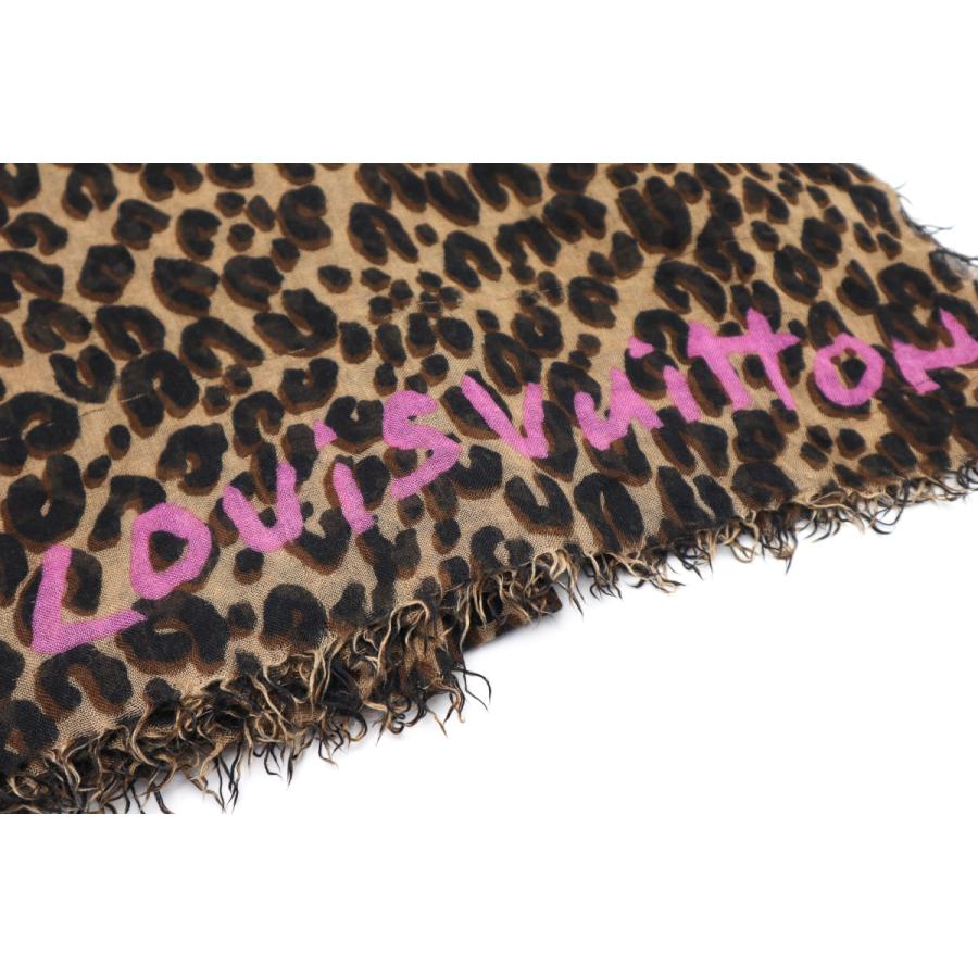 LOUIS VUITTON（ルイ・ヴィトン） ストール ヒョウ柄 エトール