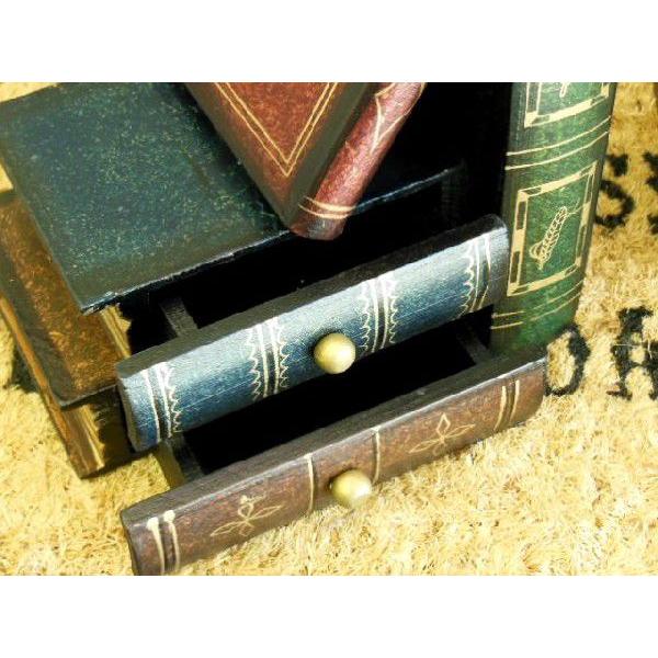 アンティーク ブックスタンド 2ドロワー : しれとこ本舗 - 通販