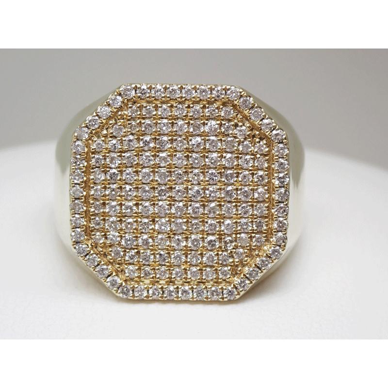 AVALANCHE アヴァランチ 10K ダイヤモンド イエローゴールド リング 21