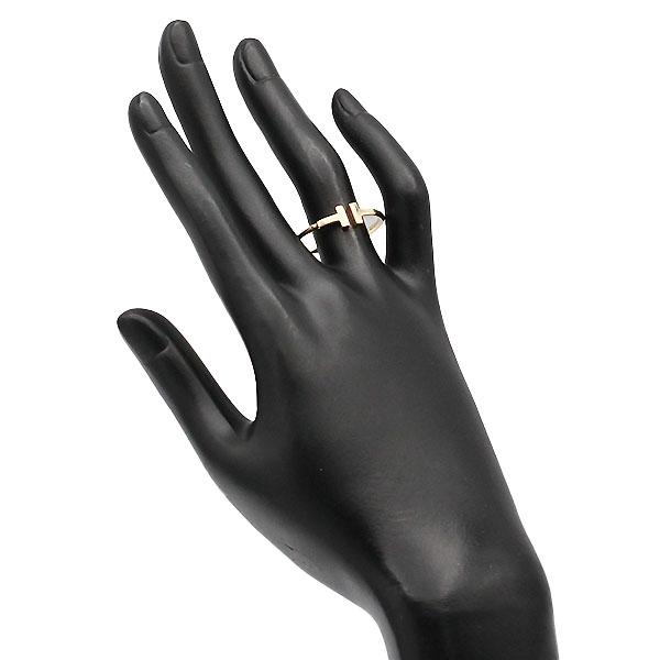 Tiffany T ティファニー TIFFANY&Co. Tワイヤー リング 26.5号 K18YG