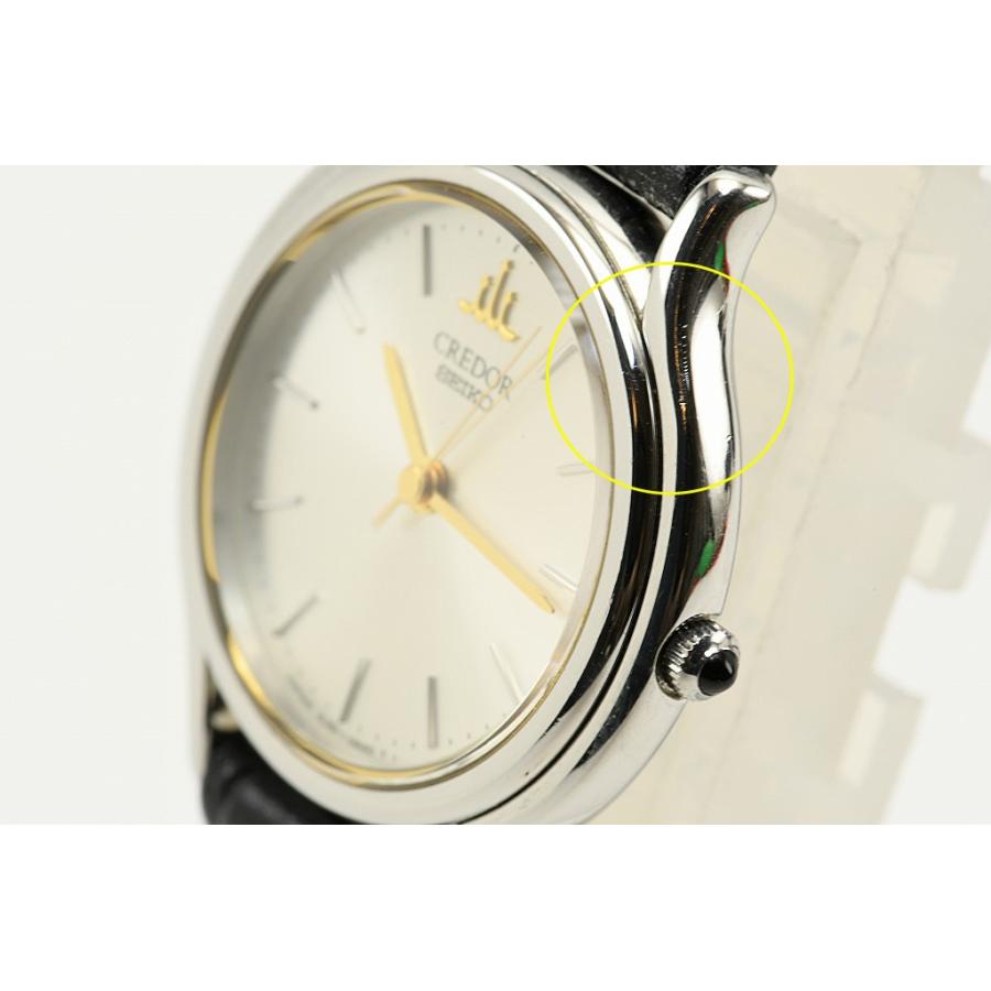 CREDOR セイコー SEIKO クレドール レディース 腕時計 4J81-0A40 SS Qz