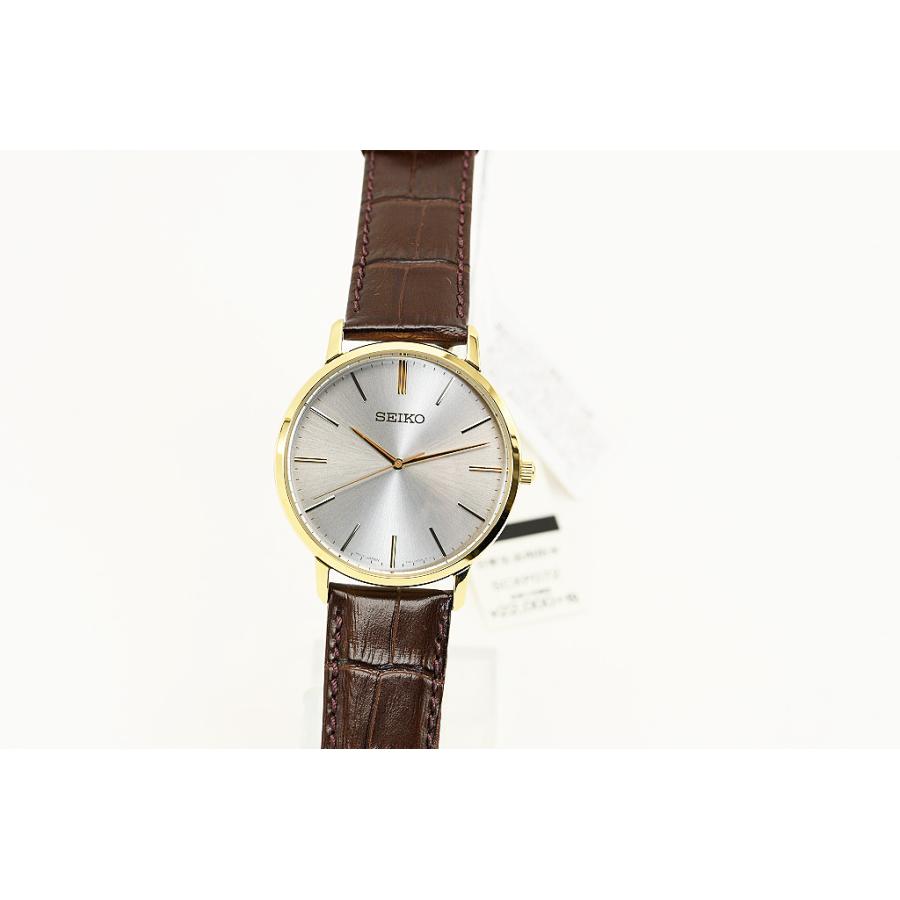 SEIKO SELECTION セイコー セイコーセレクション SCXP072 Qz GP 革