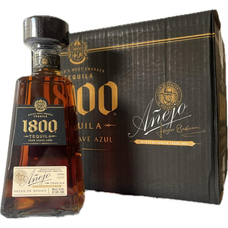 テキーラ 40度 クエルボ アネホ 1800 750ml 6本 1ケースセット 並行