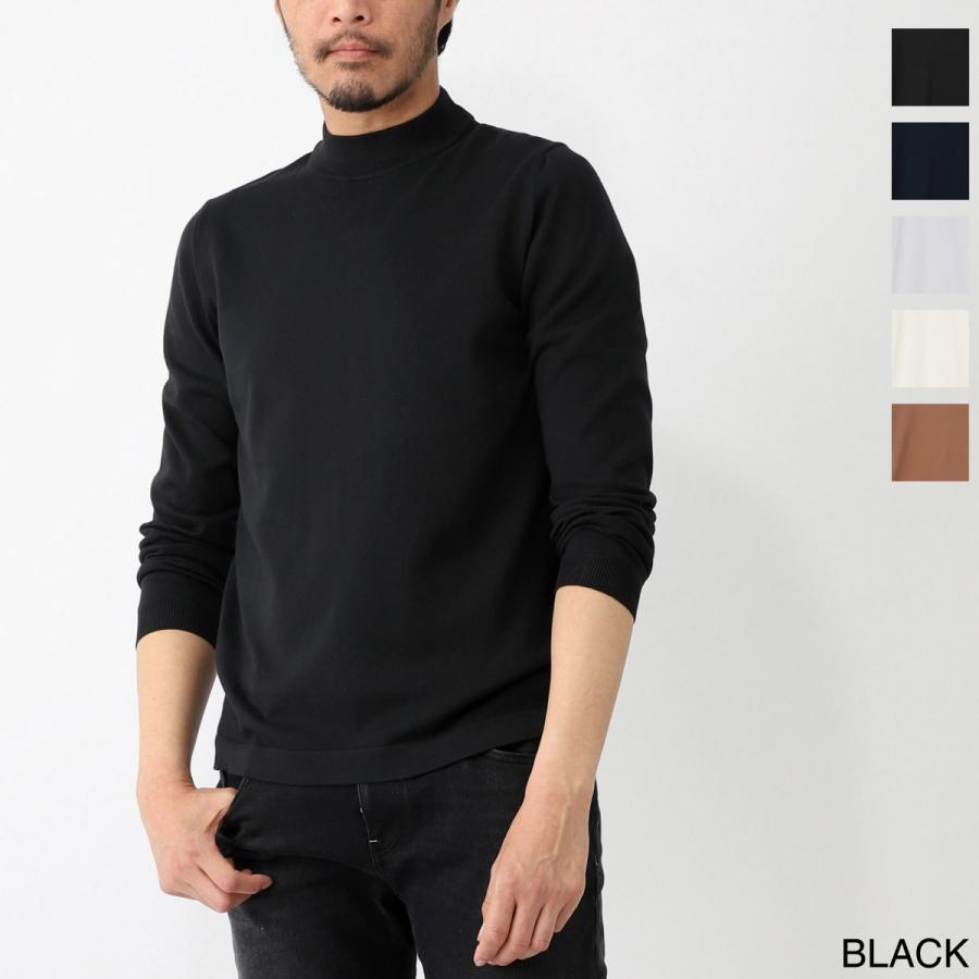 Gran Sasso（グランサッソ） モックネック ニット LUPETTO M/L 大きい