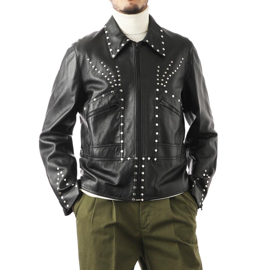 CELINE（セリーヌ） レザージャケット 70'S STRAIGHT BLOUSON