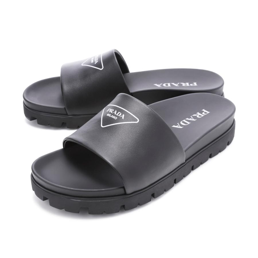 PRADA（プラダ） サンダル スライドサンダル ブラック メンズ 2x3060