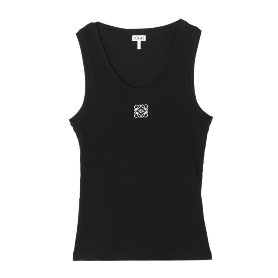 LOEWE（ロエベ） タンクトップ ANAGRAM TANK TOP ブラック レディース