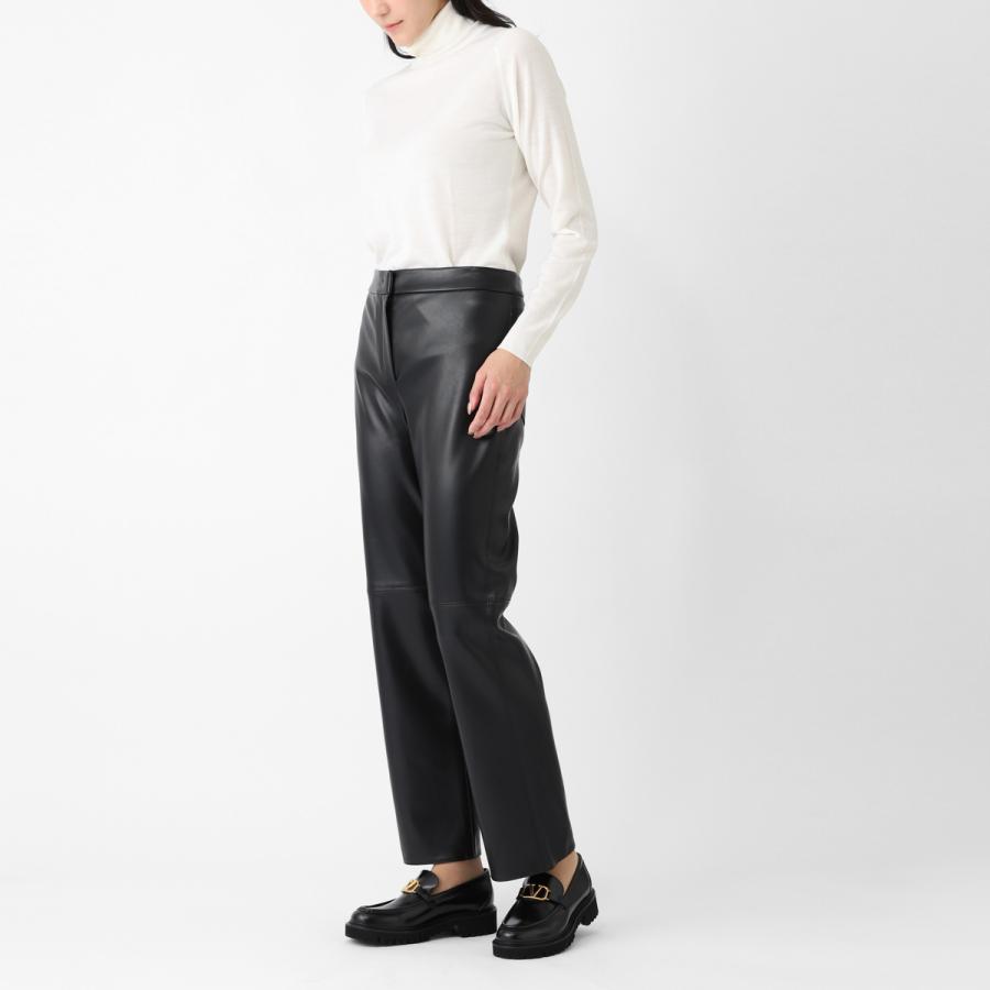 エスマックスマーラ S Max Mara フレアパンツ SUBLIME レザールック