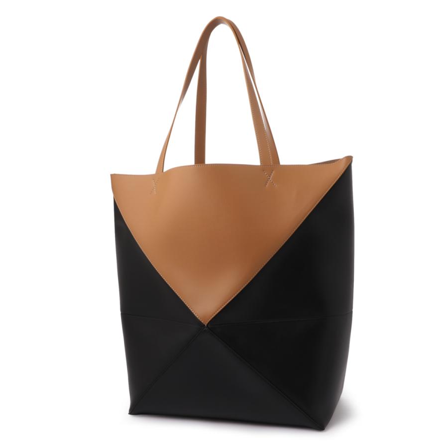 LOEWE（ロエベ） トートバッグ PUZZLE TOTE LARGE BICOLOR ブラック
