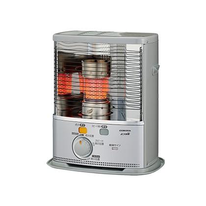 CORONA（コロナ） 石油ストーブ SXシリーズ シルバー SX-2424Y-S : 見