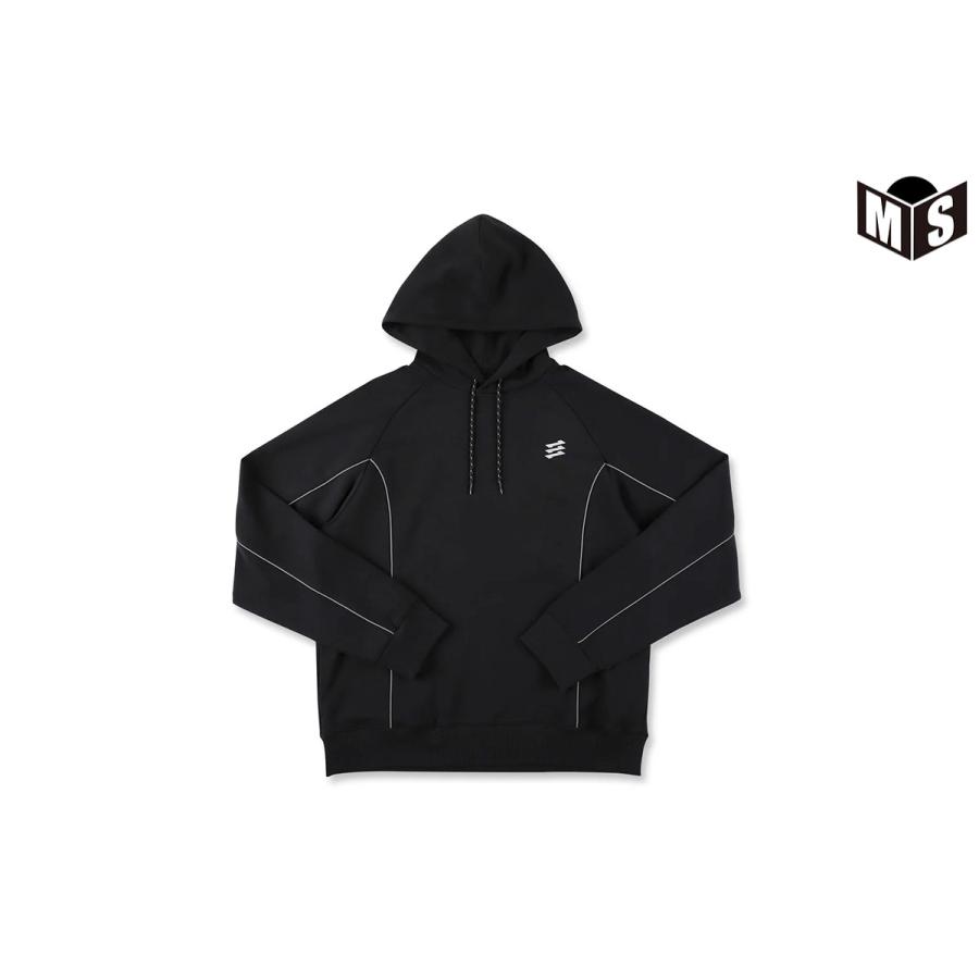 EGOZARU（エゴザル） ダブルフェイス リフレクティブライン パーカ