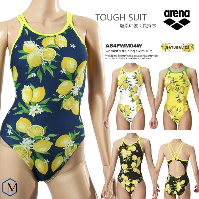 アリーナ（arena） レディース 競泳練習用水着 AS4FWM04W : 水泳専門店