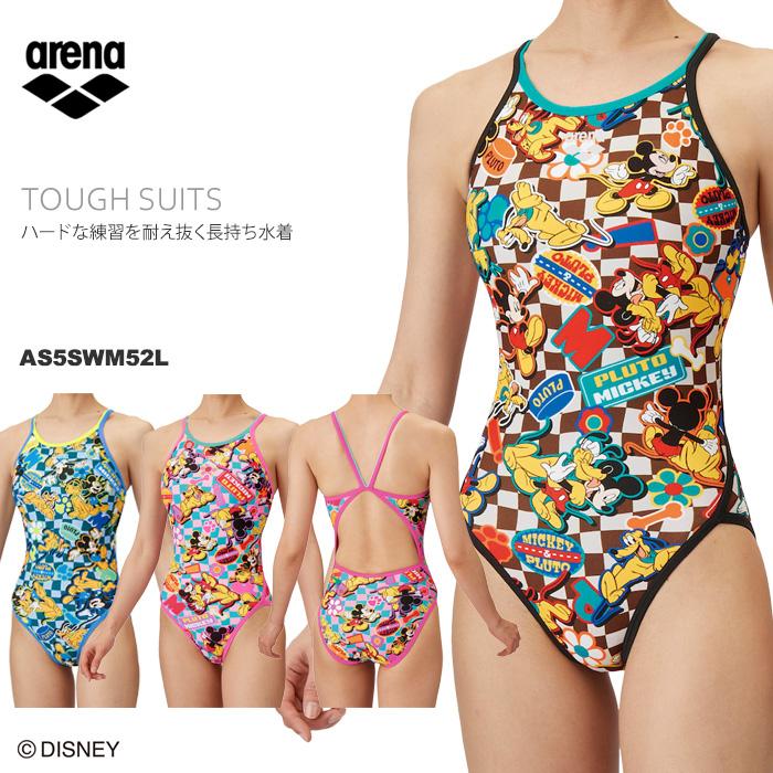 アリーナ（arena） レディース 競泳練習用水着 DISNEY ディズニー