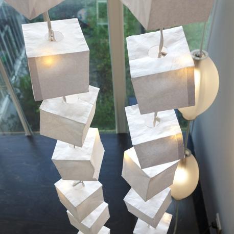 Tse＆Tse associees LED キュービスト ガーランド ランプ 25キューブ