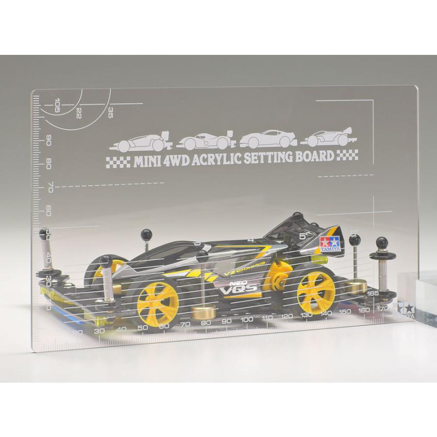 ミニ四駆 タミヤ 95618 ミニ四駆アクリルセッティングボード (スモーク