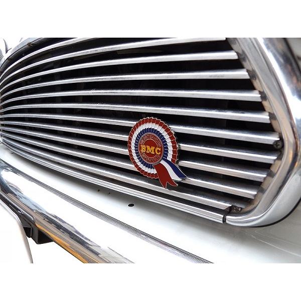 ローバーミニ/クラシックミニ BMCグリルバッジ シルバー : MINI DELTA