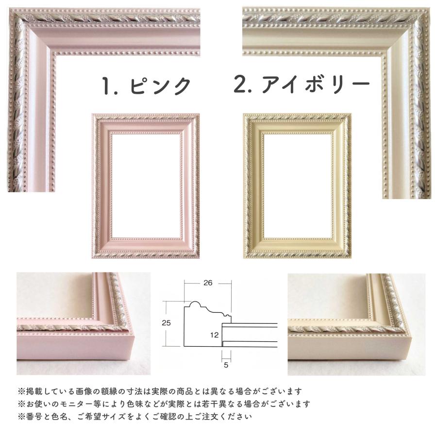 水彩額F0 マット付き【スマート40】選べる24種類！ : ミライ