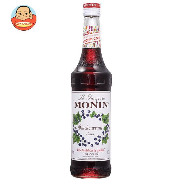 MONIN（モナン） 日仏貿易 カシス・シロップ 700ml瓶×6本入｜ 送料別
