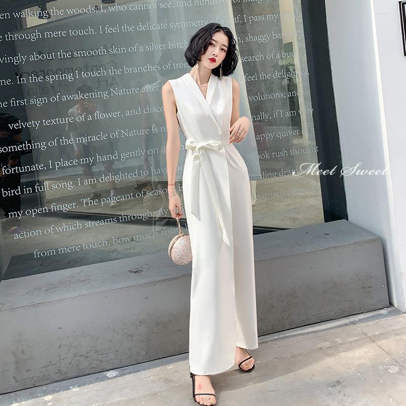 カラードレス ホワイト ブラック ワインレッド ファスナー パンツ