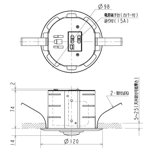 三菱（MITSUBISHI） (特別価格 在庫あり) 三菱電機 EL-DB21111B LED