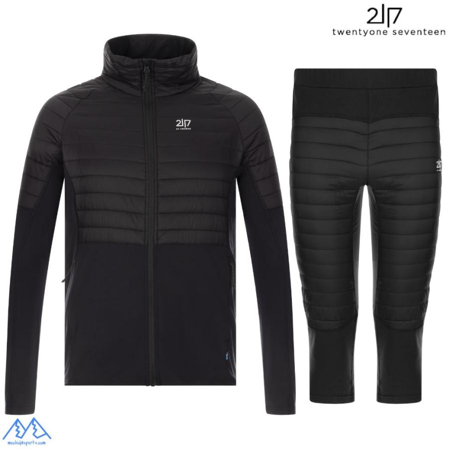 2117 of sweden SIKAN スキー インナージャケット ＆ 3/4パンツ 中綿入