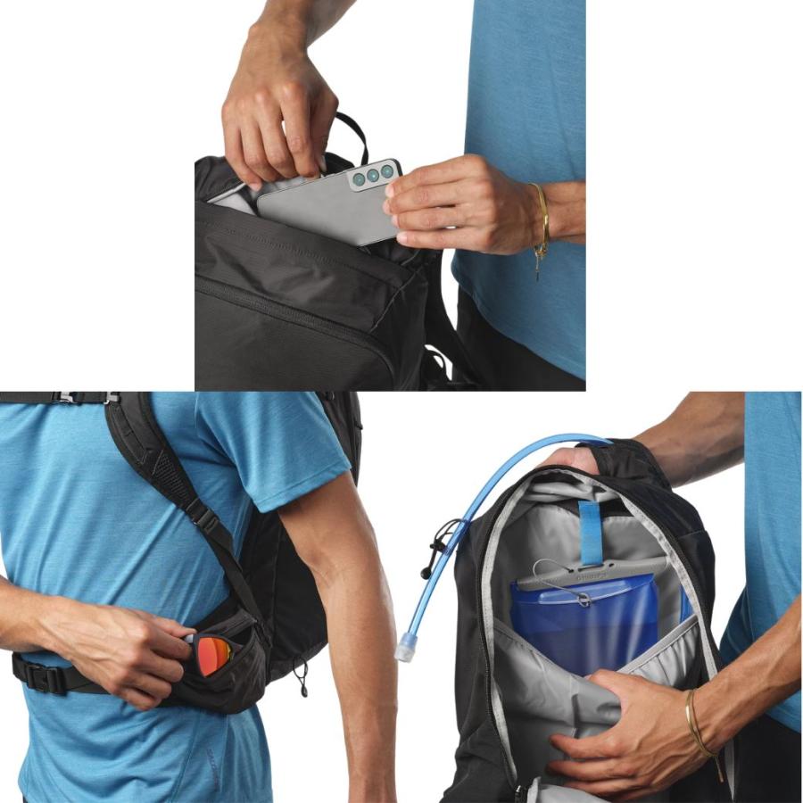 SALOMON（サロモン） バックパック ハイキングバッグ 20L ブラック