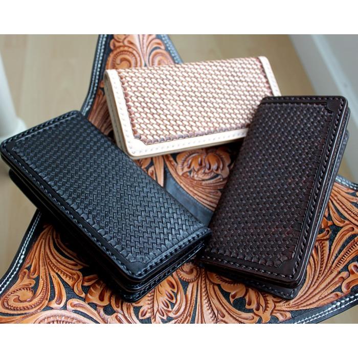 カービングウォレット シンプルカービング長財布 バイカーズウォレット