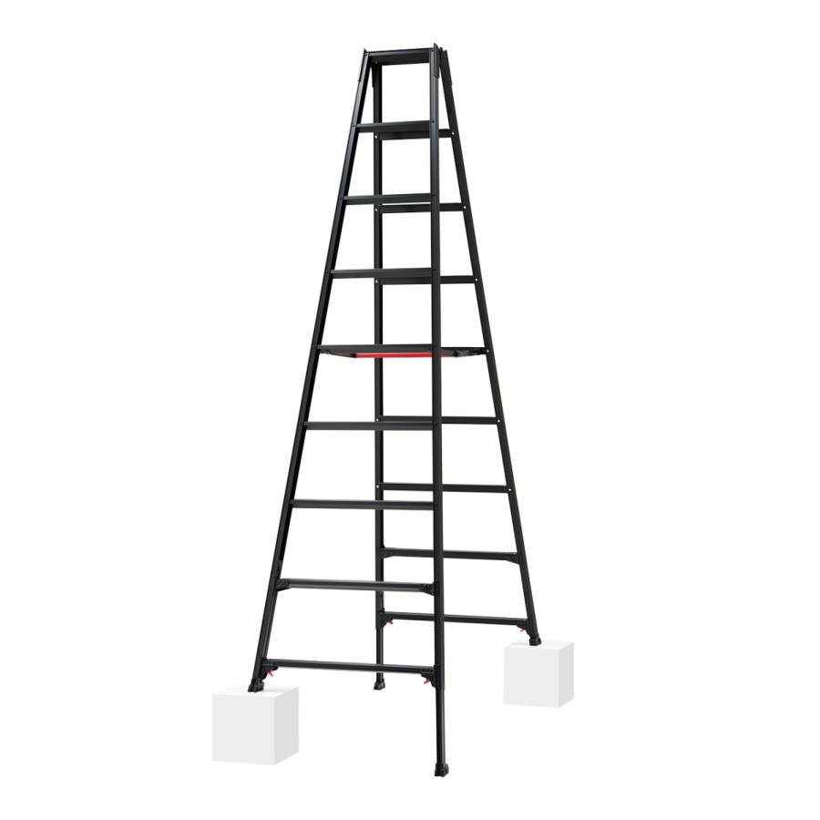 長谷川工業 (ハセガワ) RYZB-27 伸縮式専用脚立(ワンタッチバー付