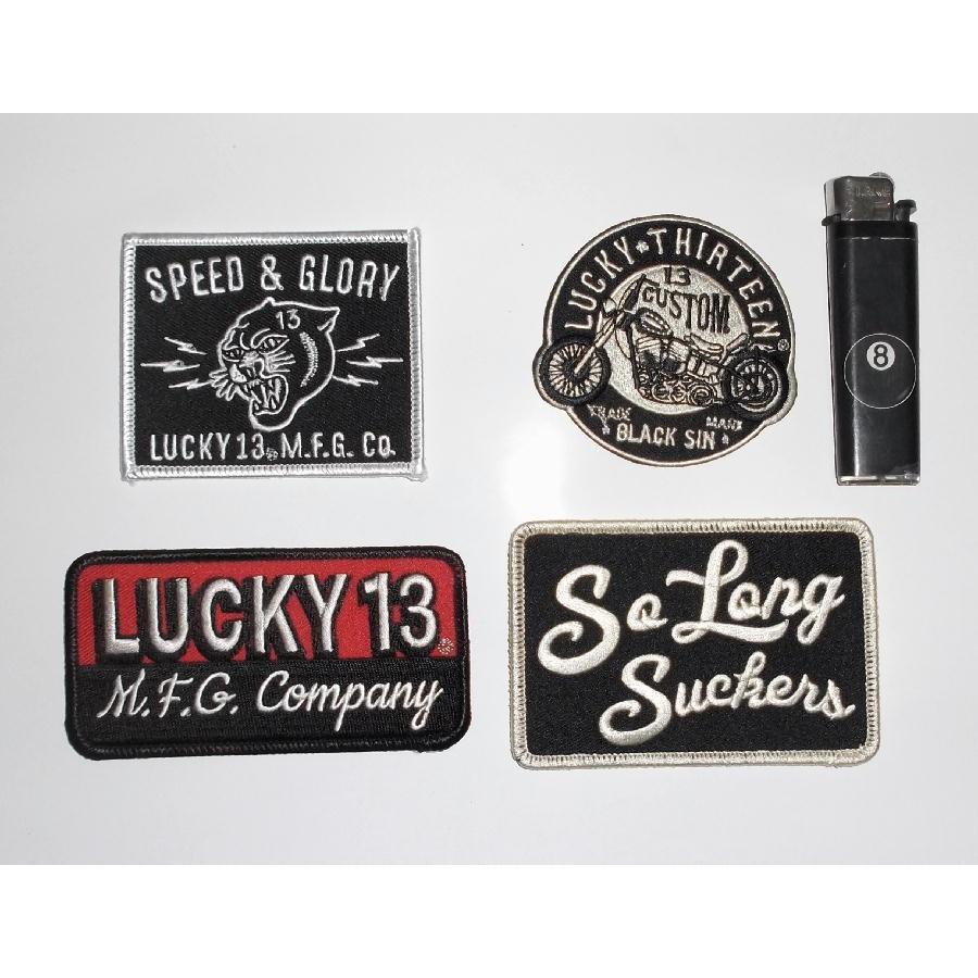 Lucky 13 ラッキー13 ワッペン パッチ LUCKY13 Panther Head SUCKERS