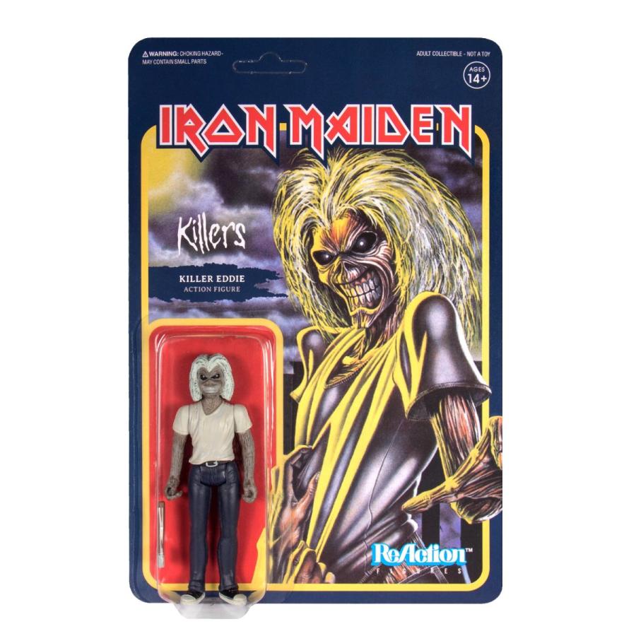 アイアン メイデン フィギュア Iron Maiden Eddie ReAction Figure