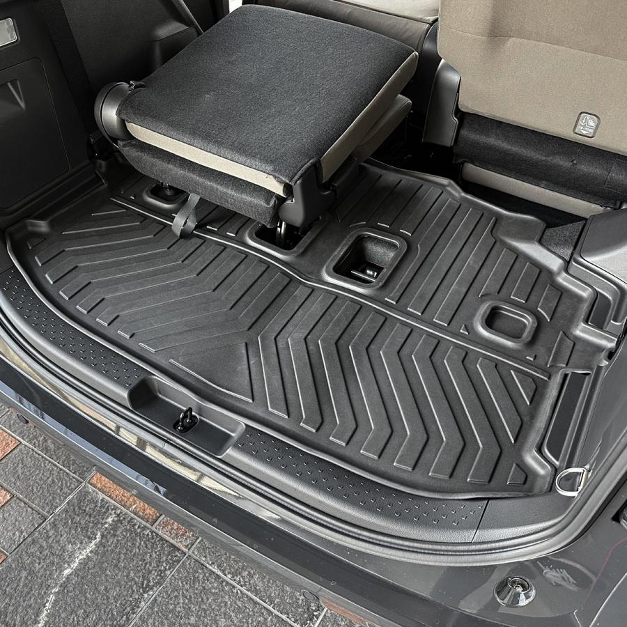 新型 シエンタ 10系 3D ラゲッジマット ラゲージトレイ 防水 ラバー