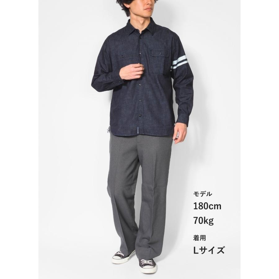 桃太郎ジーンズ（MOMOTARO JEANS） セルビッチ デニムシャツ 日本製 綿