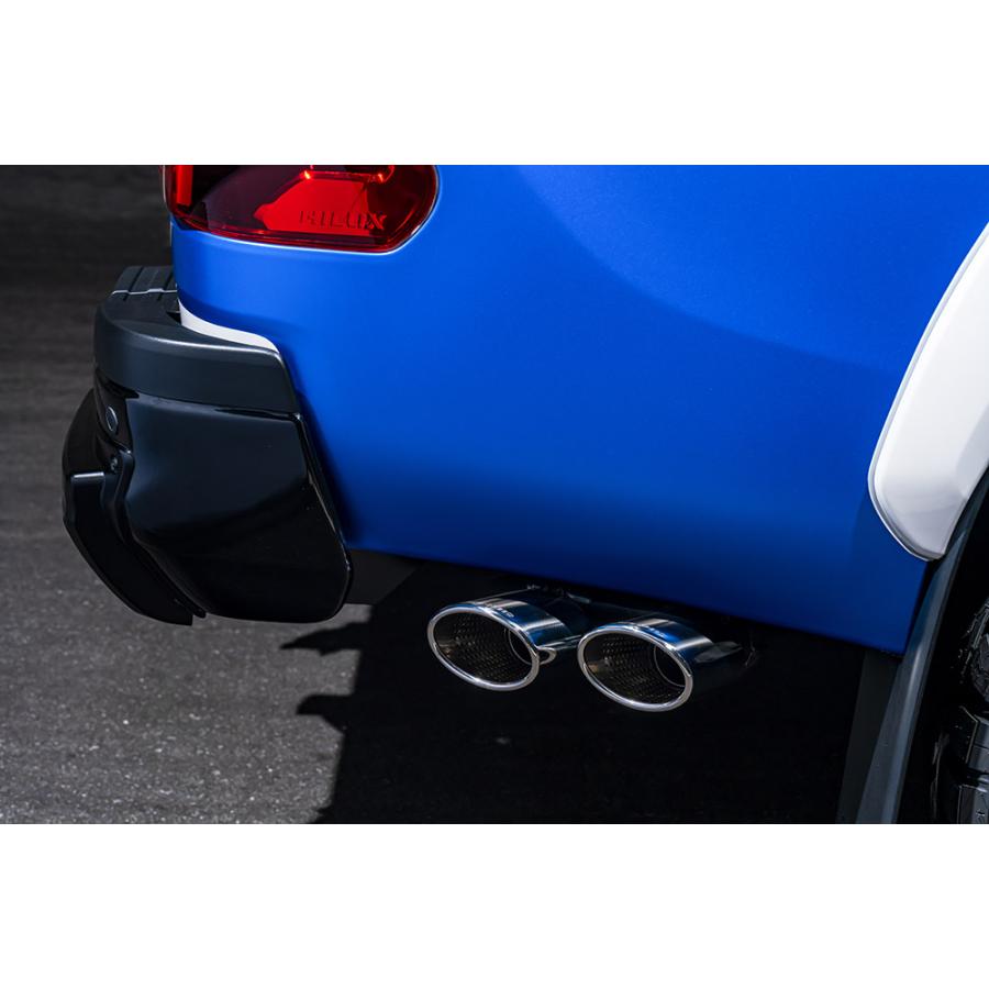 M'z SPEED 【マフラーカッター】[ハイラックス GR SPORT]クロスライン