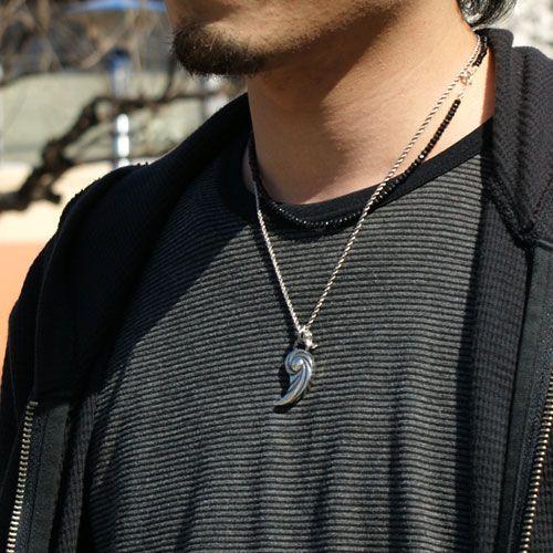 シルバーネックレス 勾玉ペンダントトップ チェーン別売り 三種の神器