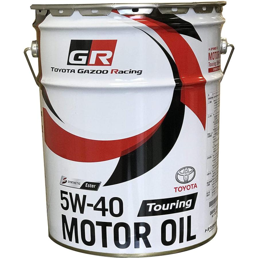 トヨタ（TOYOTA） 純正オイル GR Touring 5W-40 20L TOYOTA Gazoo