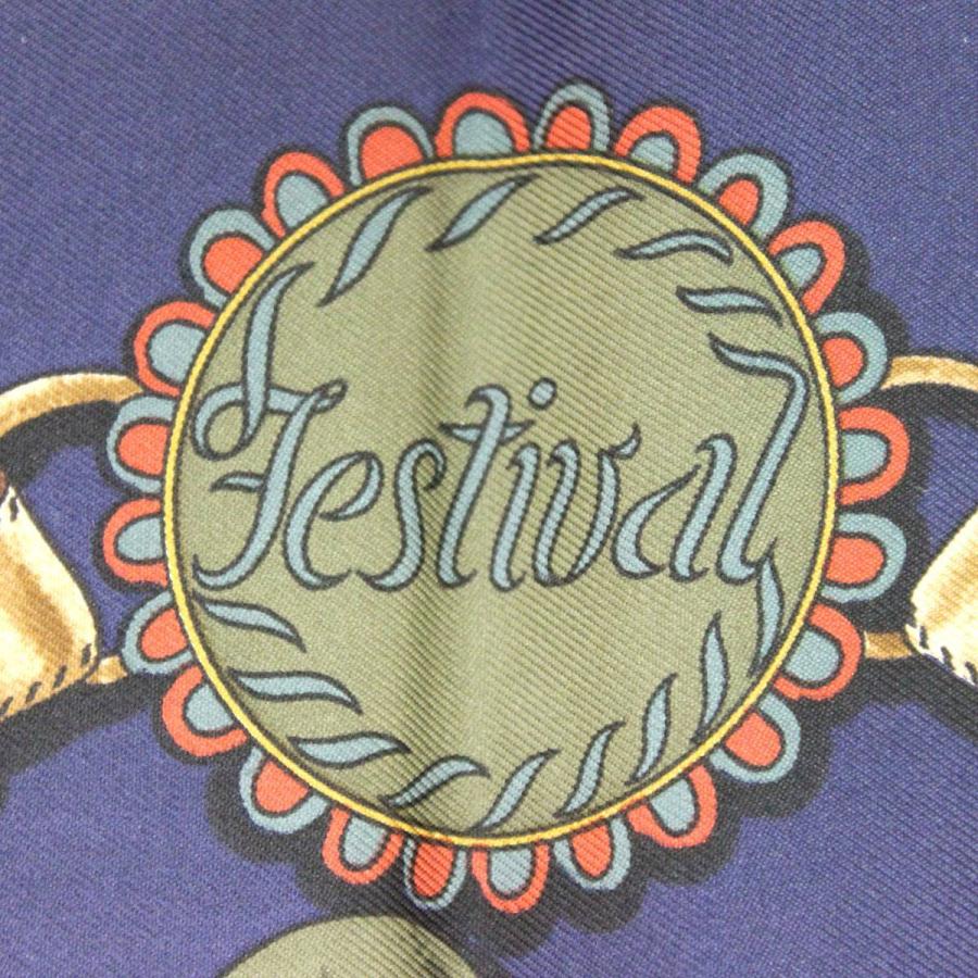 2026年午年 エルメス カレ90 CHANTILLY 競馬場 シルク スカーフ HERMES