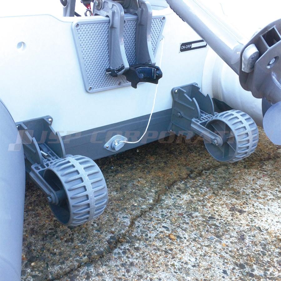 ディンギーホイール ボート ドーリー タイヤ ゴムボート ミニボート用