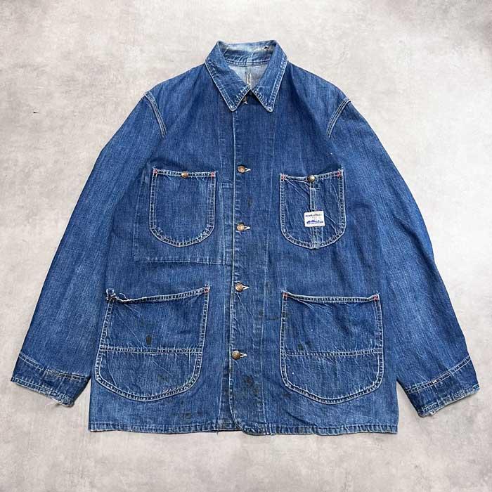 VINTAGE 50'S POWR HOUSE DENIM CHORE JACKET ヴィンテージ 50年代