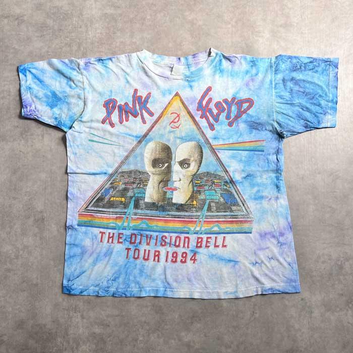 90'S PINK FLOYD THE DIVISION BELL 1994 TOUR TIE-DYE T-SHIRTS 90
