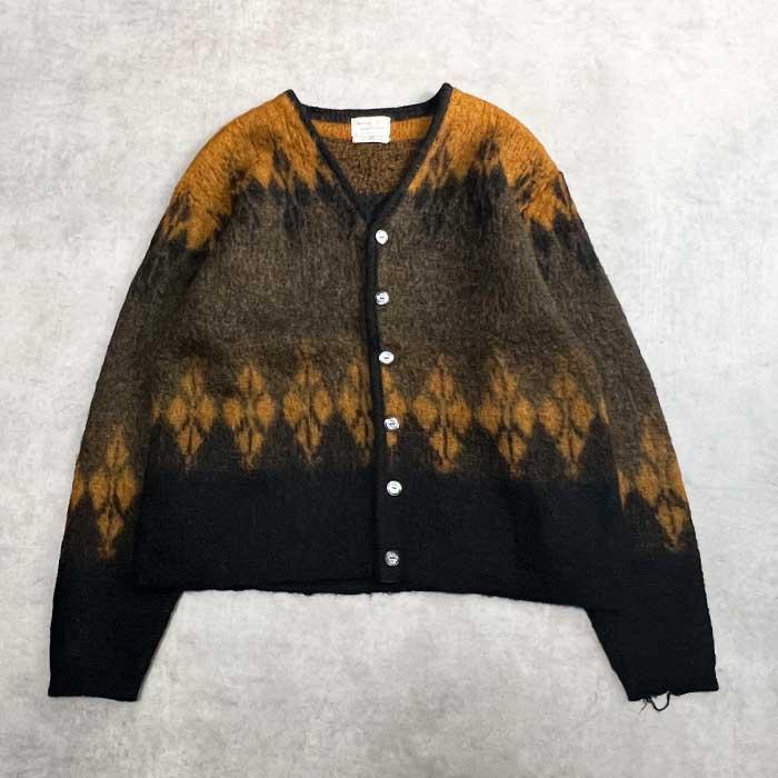 Sears（シアーズ） 60'S Sears Mohair Cardigan Made in USA BLACK