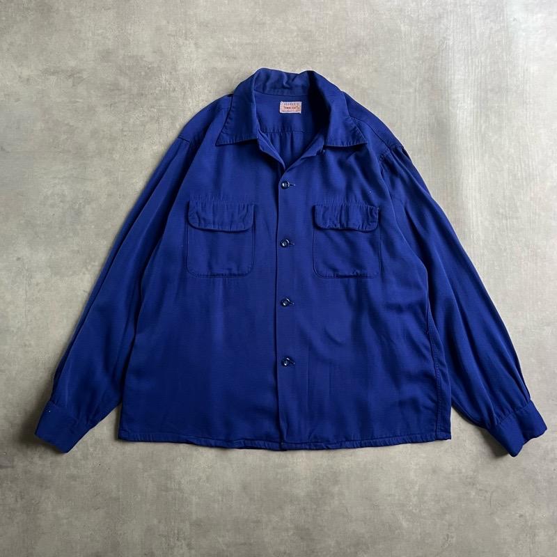 PENNEYS（ペニーズ） 50'S PENNEY'S Town Craft Open Collar Rayon Box
