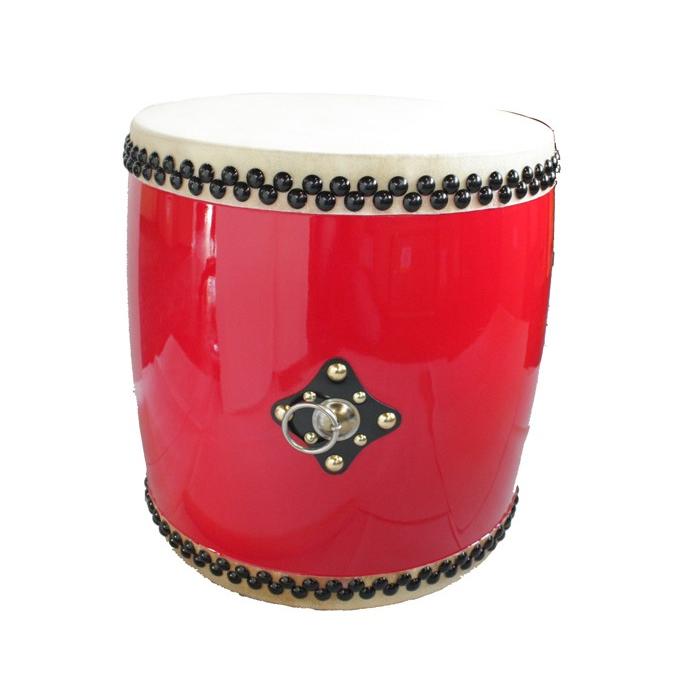 エイサー用大太鼓(大) 水牛皮 直径40cm×高さ42cm バチ2本付 送料無料